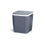 TABLE GLACIERE MULTI-USAGES ROTIN